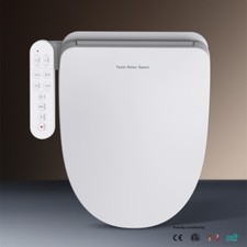 Electric Toilet Warm Seat Bidet Cover Smart Hot Cold Massage Spa Hygiene