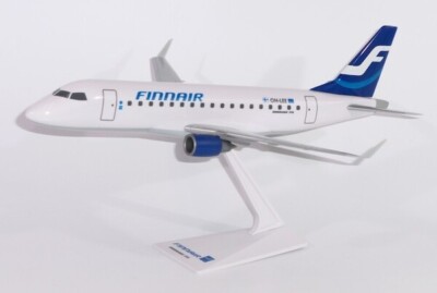 Kunststoff Steckmodell Maßstab 1:100 600049 Embraer ERJ170 Finnair OH-LEE