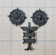 Warhammer 30k Solar Auxilia Bits Lasrifle Section Skull  Banner Icons Vexilla