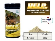 CZ AQUA Help Fry Flowerhorn Fish Food 100 g For Free Swimming Fry's