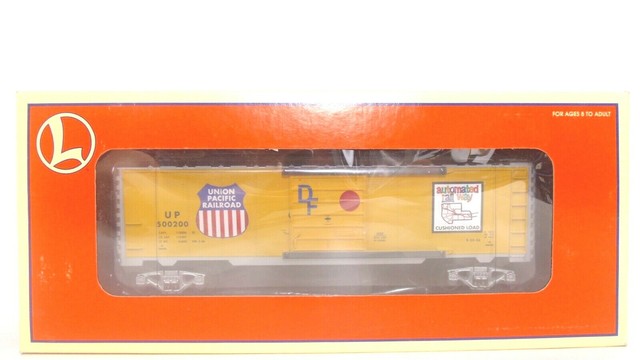 Lionel O/027 Union Pacific UP 6585 BC Automated Railway Map Box Car 6-39209