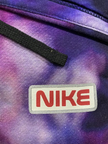 NEW NIKE Sportswear NASA Official Stargazer Club Galaxy Tie-Dye XL Hoodie RARE - Picture 2 of 5