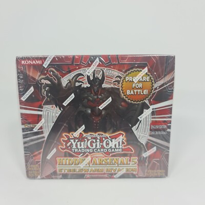 yugioh hidden arsenal 5 booster box Yu-Gi-Oh Steelswarm Invasion (24 Pieces) Toys & Games Learn the legends and experience the story from the beginning with Hidden Arsenal Konami Yu-Gi-Oh Hidden Arsenal 5