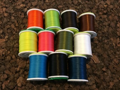 300 Denier Flat Un-waxed Big Jig Fly and Jig Tying Thread