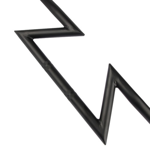 7/8'' Handlebars Motorcycle Z-Bar Iron 22mm for Honda Chopper Bobber Suzuki - Picture 4 of 7