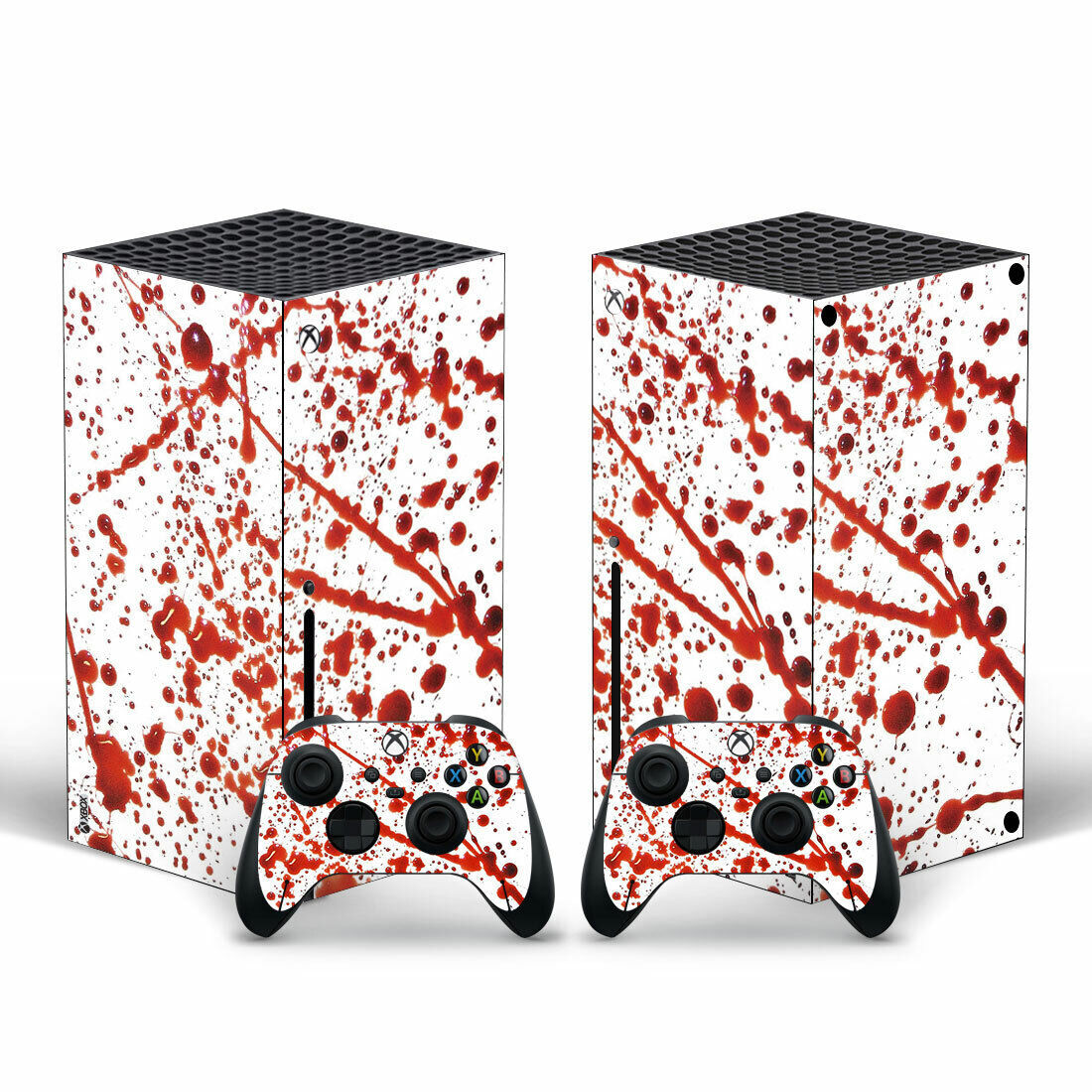 Xbox Series X Horror Skin Sticker Decal Wrap for xbox x console & controllers-image