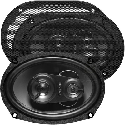 Hifonics Vulcan VX 693 3 Wege 16 x 23cm ovale Triax Lautsprecher Paar VX693