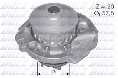 DOLZ S161 Wasserpumpe für AUTOBIANCHI,FIAT,LANCIA