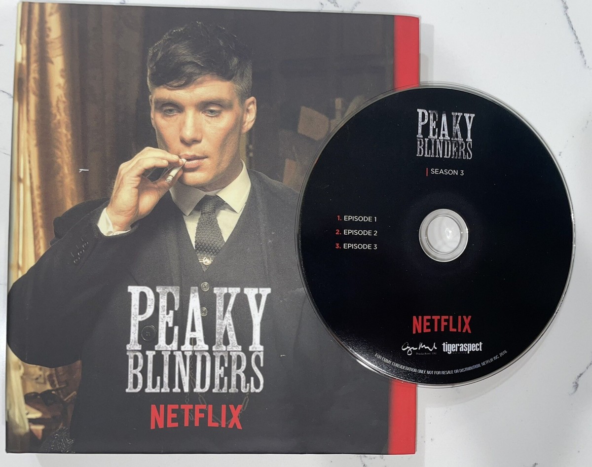 Peaky Blinders Emmy Press DVD Book Netflix Season Best Episode 3,  Like New