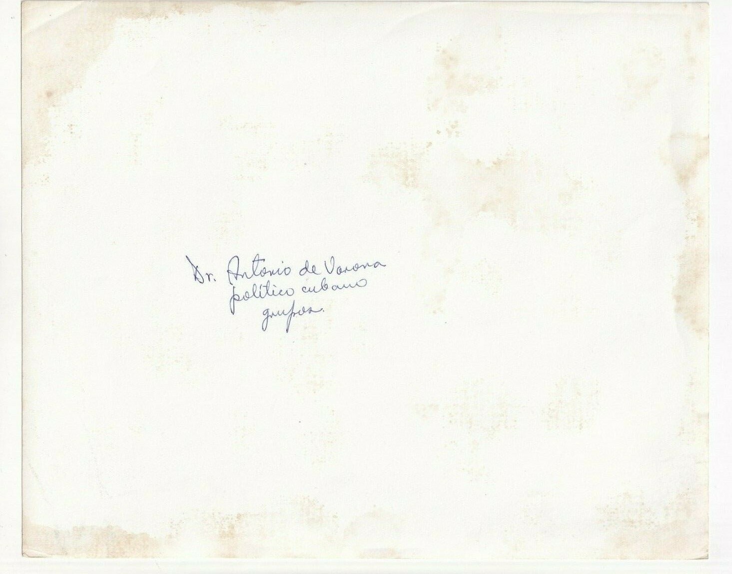 CUBAN POLITICIAN LAWYER MANUEL ANTONIO DE VARONA & OTHERS CUBA 1950s