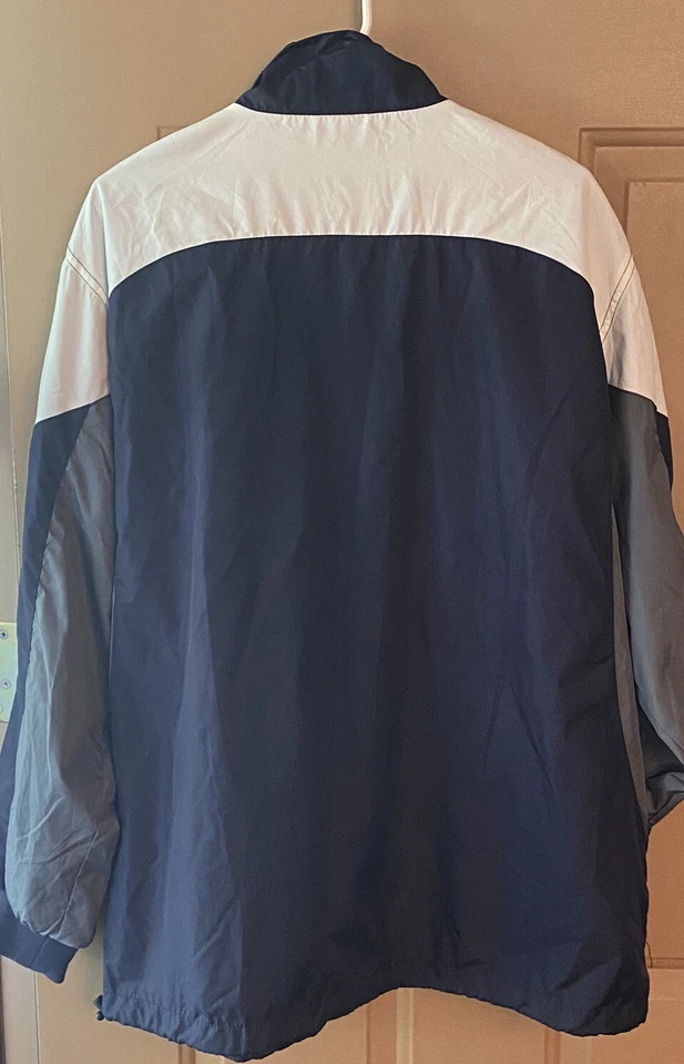 Chaqueta Tennessee Titans Adulto XL Azul Cortavientos Cremallera Completa Simulación Softshell Hombres Foto 3 de 4