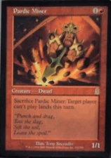 Pardic Miner - Odyssey: #212, Magic: The Gathering Nm R155
