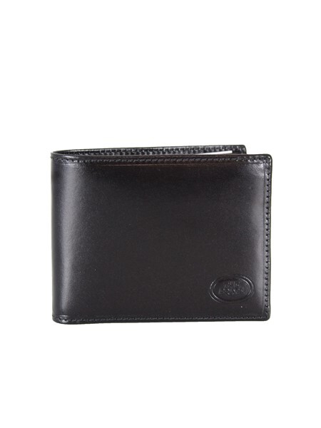 Portafoglio uomo pelle The Bridge 0143390120 Nero