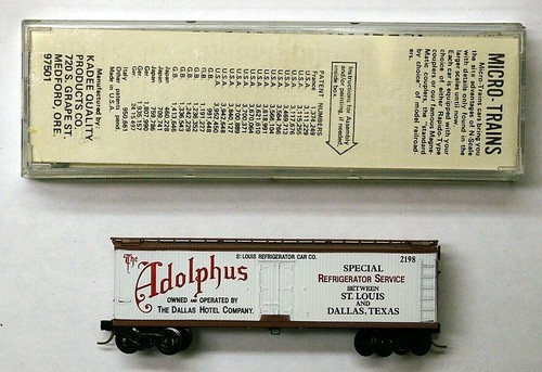 MTL Micro-Trains 47130 Adolphus 2198 refrigerador coche NPT | Zustand: New
