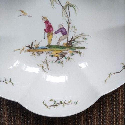 Raynaud Limoges Porcelain Si Kiang Melon Bowl No.2 7 3/4 in Made in France - Picture 9 of 13