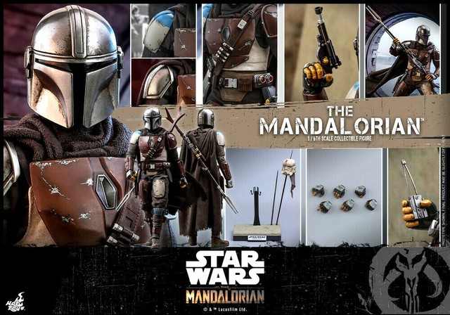 The Mandalorian Star Wars 1 6 Hot Toys 