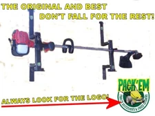 1 Place Weedeater Trimmer Rack ENCLOSED Trailer Locks holds 1 Trimmer PK-6S/PK-5
