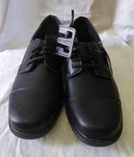 George Men's Black Lace-Up Lightweight Oxford Casual Dress Shoes New