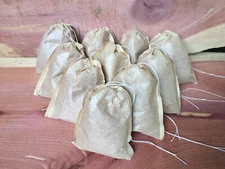 10 PCs Cedar Wood Sachets (USA!) Natural Moth Balls for Closets Drawers Shoes