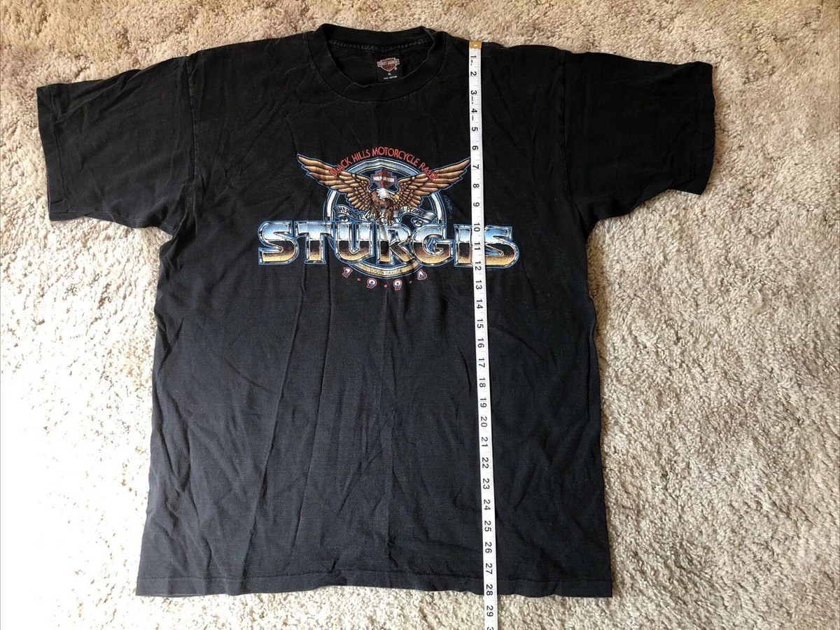 Vintage 1994 Sturgis BLACK HILLS RALLY HARLEY DAVIDSON SINGLE