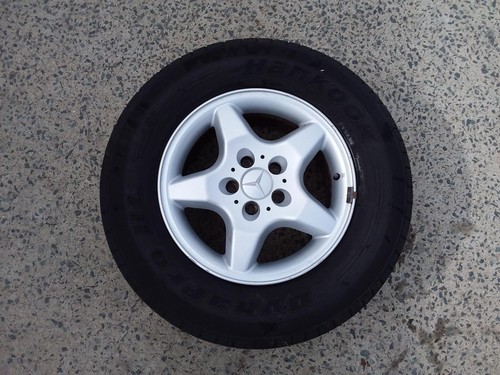MERCEDES M CLASS WHEEL ALLOY FACTORY, 16X8IN, W163, 09/98-08/05 98 99 00 01 02 0