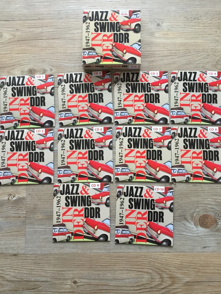 10 CD-Box Jazz & Swing in der DDR 1947 - 1962  180 Original Rarities - Bild 2 von 4