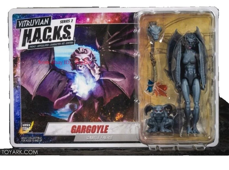 Figuras de acción de acción de gárgolas