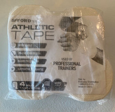 PRO TRAINER TAPE 4 NEW Rolls Sports Medicine White Athletic Tape 1.5"x10 yds