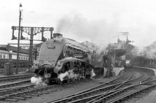 PHOTO  BR British Railways Steam Locomotive Class A4 60003 at Leeds Central