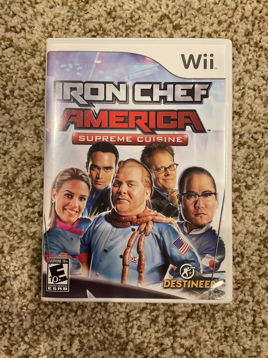 DS★IRON CHEF AMERICA SUPREME CUISINE 海外版 Iron Chef America/Supreme Cuisine - Nintendo Wii - Video Game