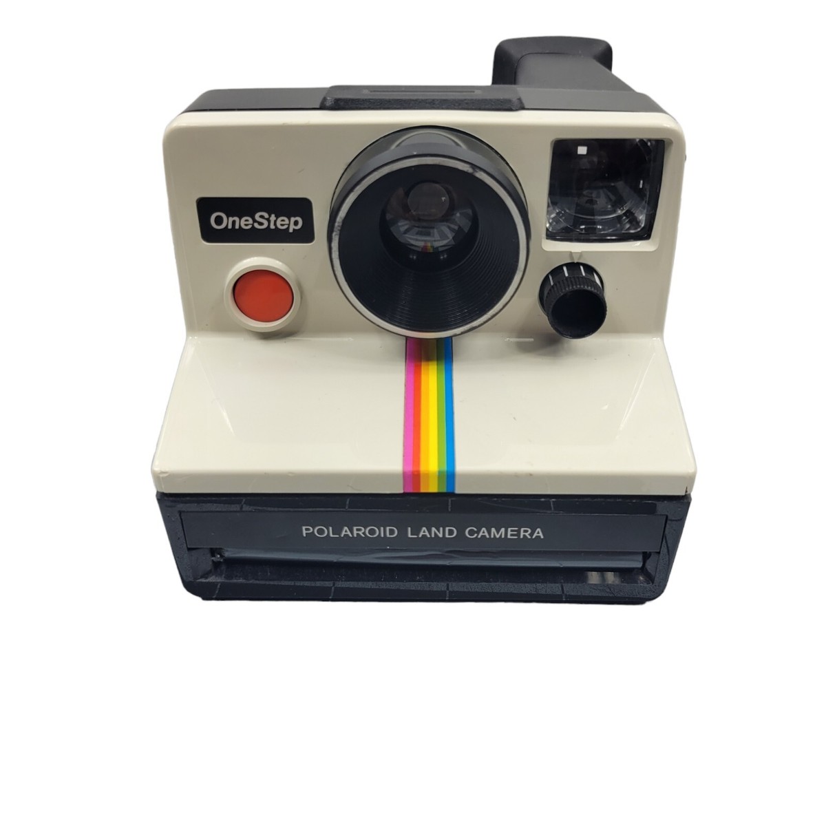 Vintage Polaroid Camera SX-70 OneStep Rainbow Striped Land Vintage Polaroid Camera SX-70 OneStep Rainbow Striped Land