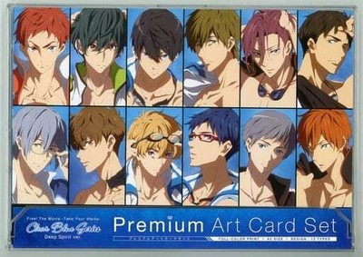 Clear Blue Series -Deep Spirit ver.- Premium Art Card Set 13 Set ... Postcards