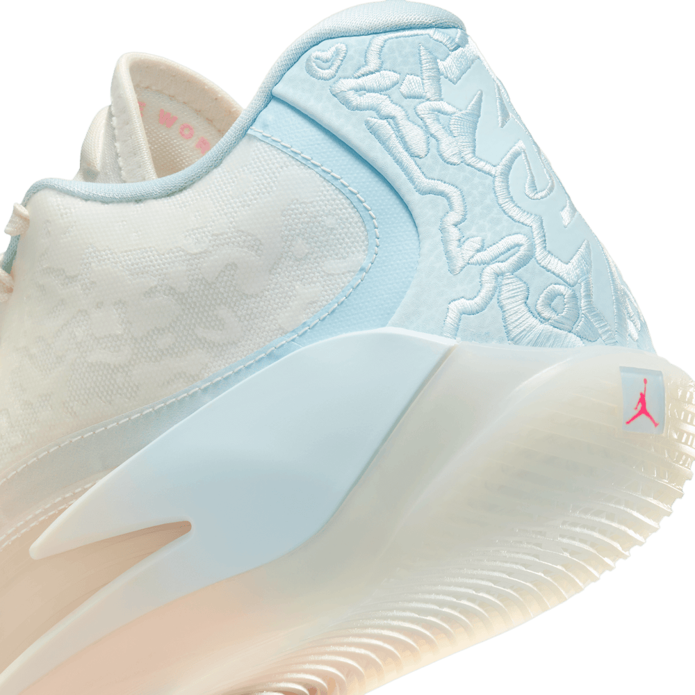 Jordan Zion 3 NRG New Bleached Coral-White Basketball Shoes Size