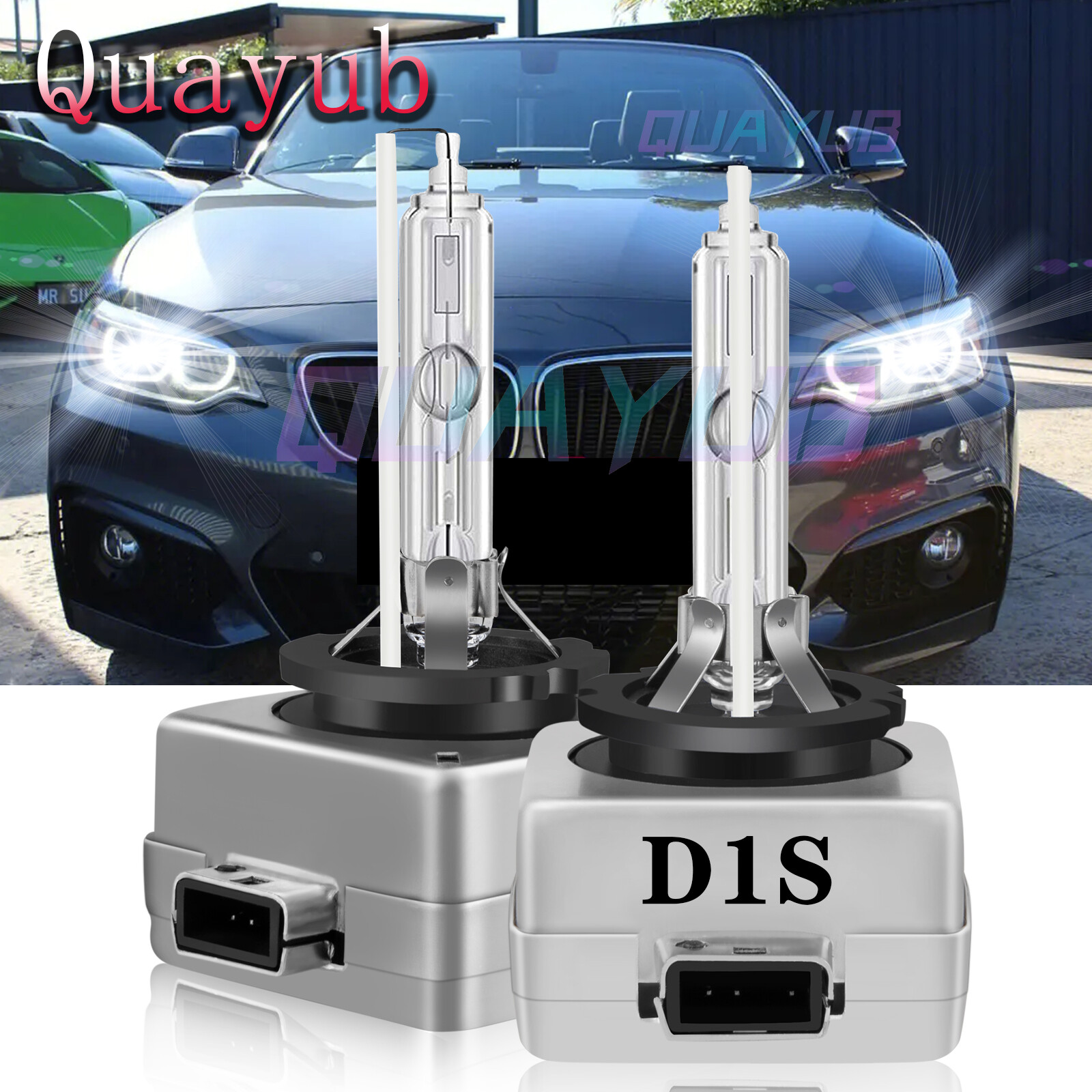 D1S HID Headlight Bulbs 35W 3800LM White 6000k 2X For BMW 228i xDrive ...