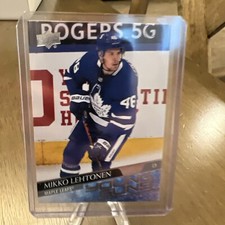 2020-21 Upper Deck Mikko Lehtonen Young Guns Rookie RC #721 Extended Hockey