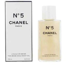 CHANEL N  5 THE BEIGE GOLD BODY OIL 250ml/8.4 fl.oz SEALED LIMITED EDITION