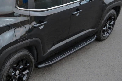 Barres De Sécurité En Aluminium Noir Pour Jeep Renegade (2015+) - Photo 1/4
