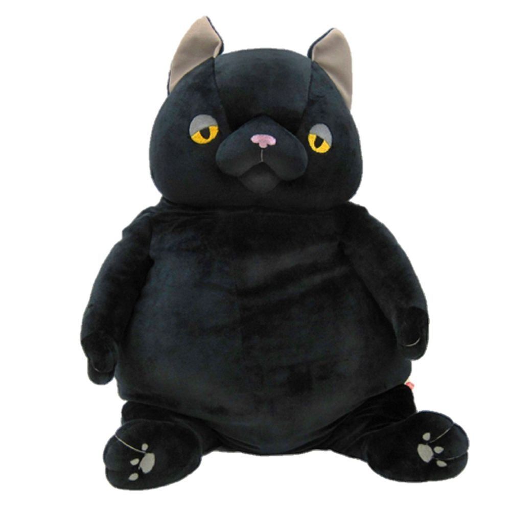 Shinada Global Plush Doll Mochi Neko Cat Kuro Hachiware L New | eBay