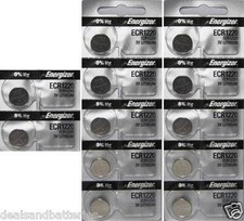 12 CR1220 CR 1220 DL1220 BR1220 LITHIUM COIN CELL ENERGIZER BATTERY