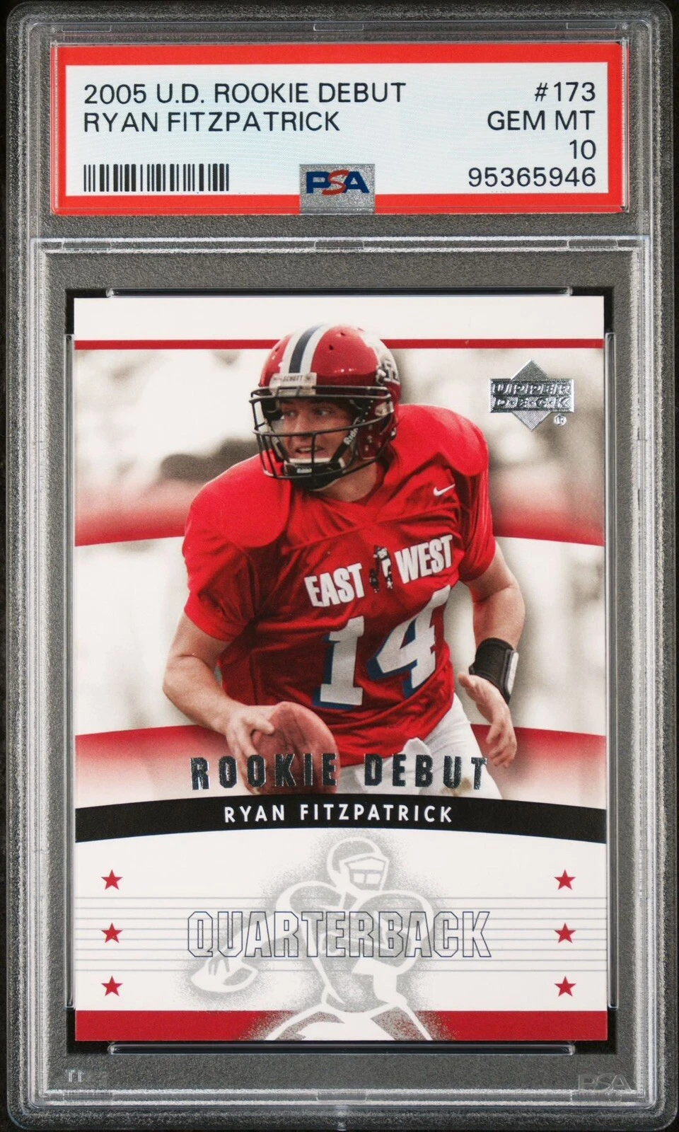 Ryan Fitzpatrick Upper Deck Rookie Debut #173 Base