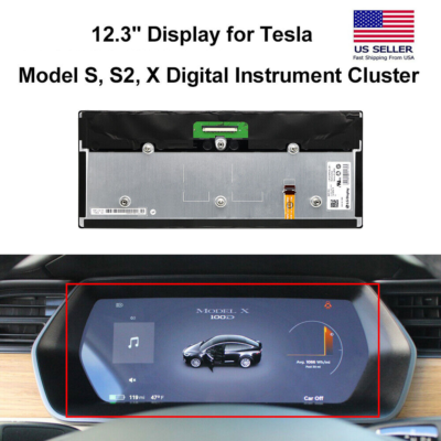REPLACEMENT LCD Display Tesla Model S, S2, X GEN 2 Digital