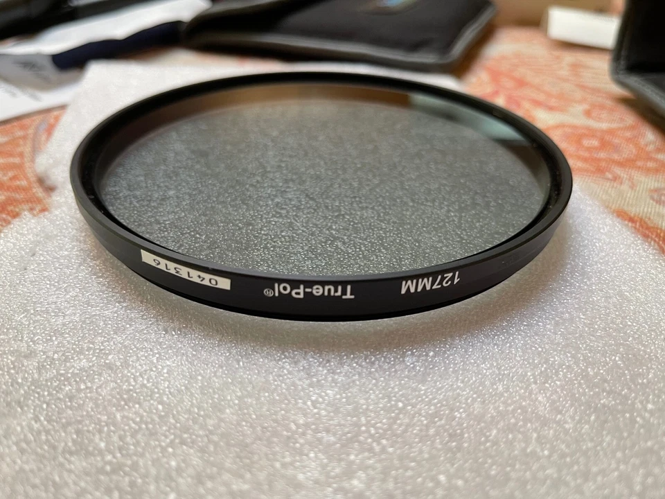 Schneider 127mm True-Polarizing Water White Linear Glass Filter # 68-013027  - Image 2 of 2