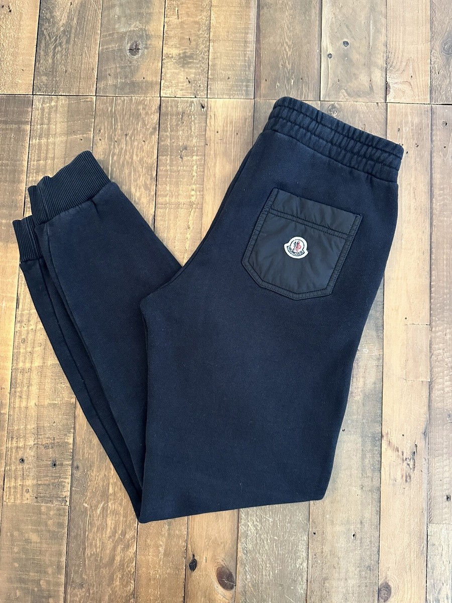 パンツ MONCLER MIDNIGHT BLUE COTTON BLEND JOGGERS s-l400.jpg