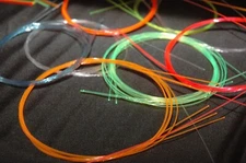 FIBER OPTIC TWO -10" PIECES ARCHERY SIGHT FIBERS