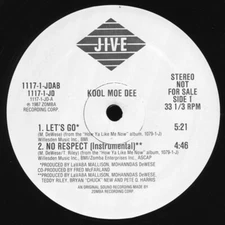 Kool Moe Dee - No Respect / Let's Go (12", Promo) (Very Good Plus (VG+)) 3179571