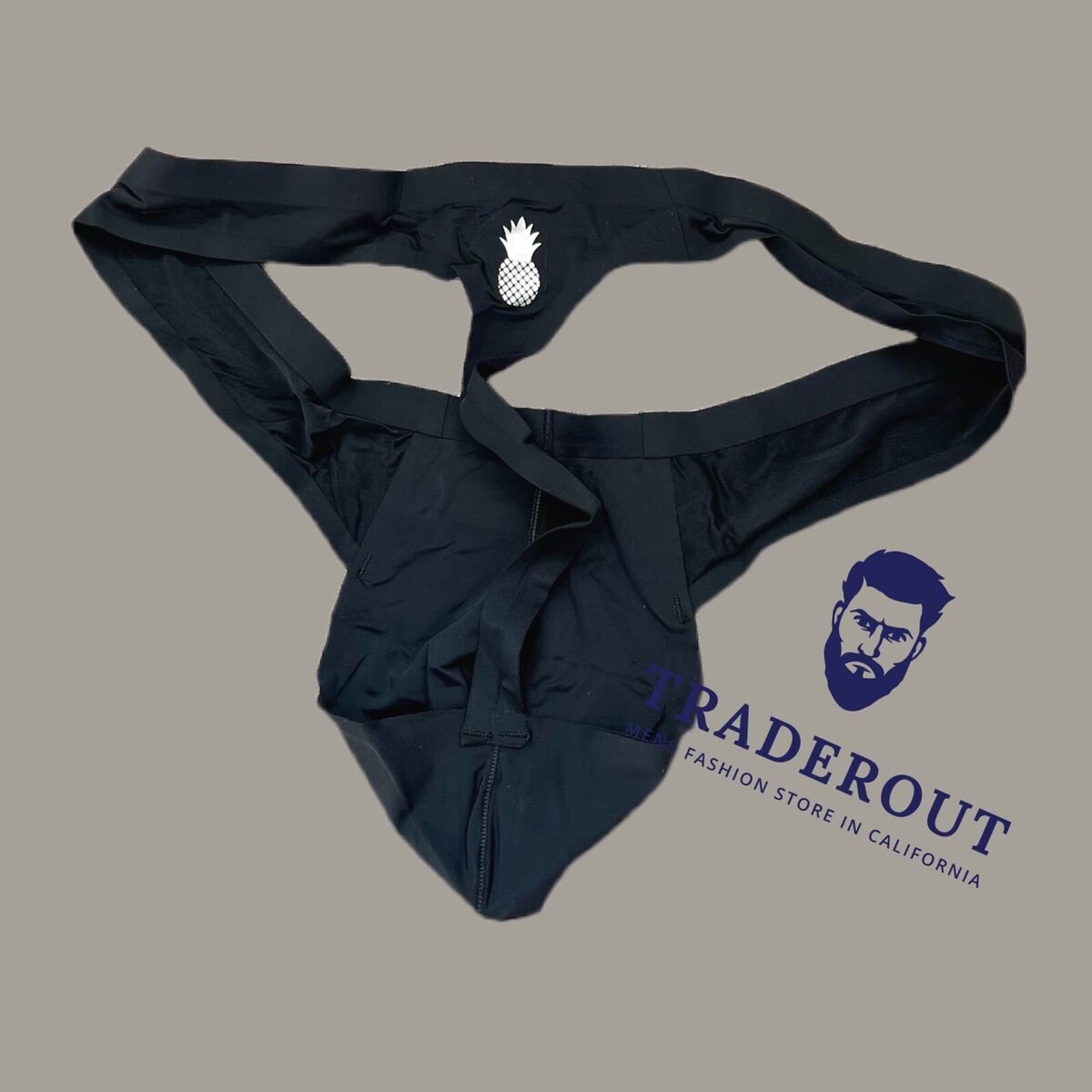 JJ Malibu men BLACK Lose my Breath seamless Thong underwear JJ Malibu men BLACK Lose my Breath seamless Thong underwear