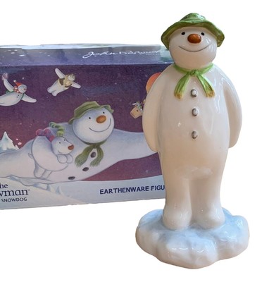 John Beswick der Schneemann im Garten seltene Figur nicht mehr produziert JBS17