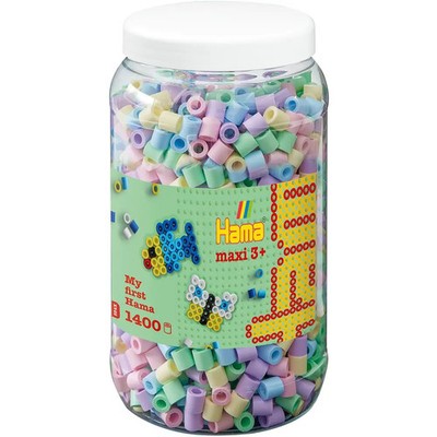 HAMA Maxi Dose Pastellmix 2, 1.400 Stück