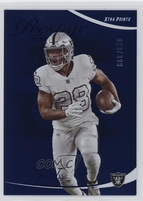 2023 Panini Prestige Xtra Points Blue 23/399 Josh Jacobs #156 uk2