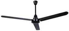 Canarm CP60DW10N 60-Inch Industrial DC Ceiling Fan, Black